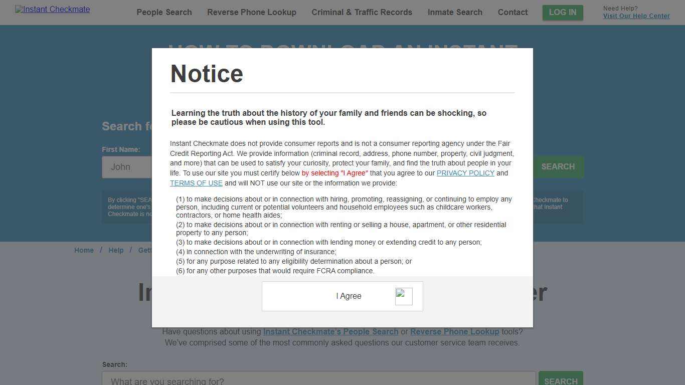 How to Download Instant Checkmate Reports